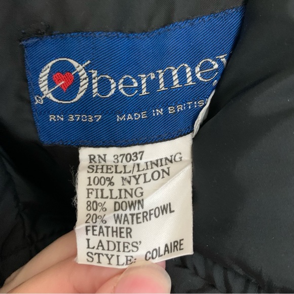 Vintage Obermeyer | "Colaire" Down Ski Jacket | Size M/12 Ladies - Picture 8 of 12